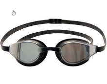NanoClear™ Strike Swim Goggles Tinted Mirror - (Black)