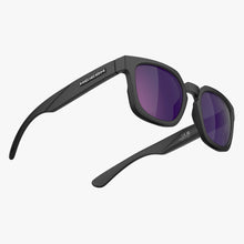 Turcio 2.0 Lifestyle Sunglasses - Black Gloss / Multimirror Purple