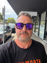 Turcio 2.0 Lifestyle Sunglasses - Black Gloss / Multimirror Purple