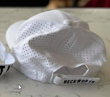 White BRT Trucker Sport Cap – Beckworth Racing Store